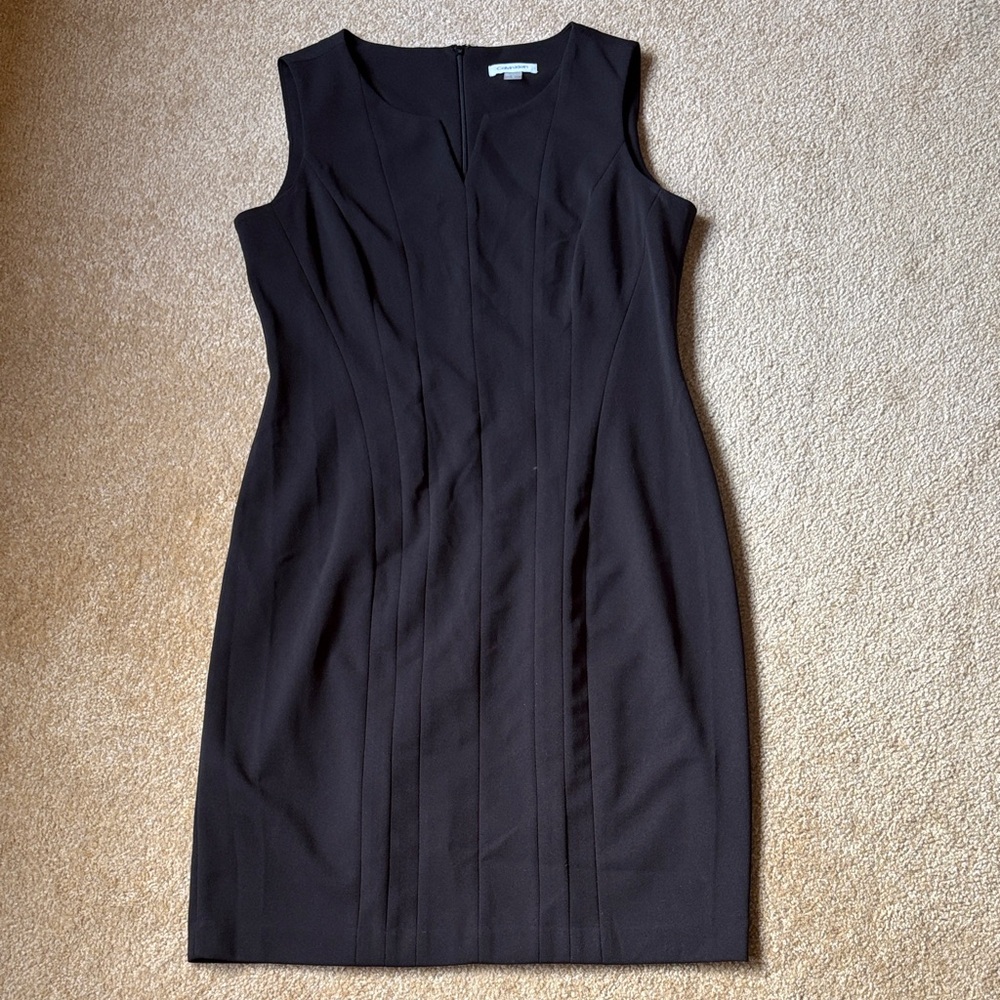 Calvin Klein Classic Black Midi Dress